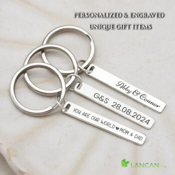 Lancan Custom Stainless Steel Key Tag