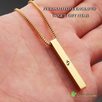 Lancan Personalized Pendant S.Steel Column - Image 3