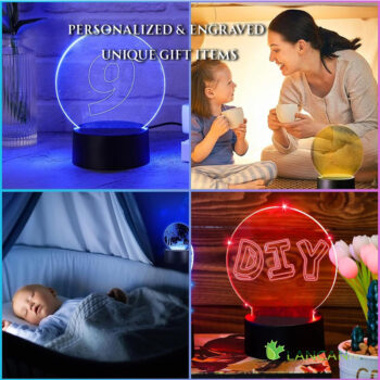 Lancan Personalized Night Light - Image 3