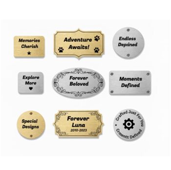 Custom Office Door Sign- Personalized Metal Plaque – Wedding, Anniversary, Housewarming Gift - Image 4